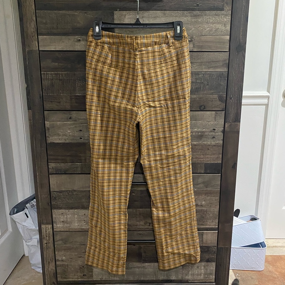 PLAID DRESS PANTS - Picture 2 of 3